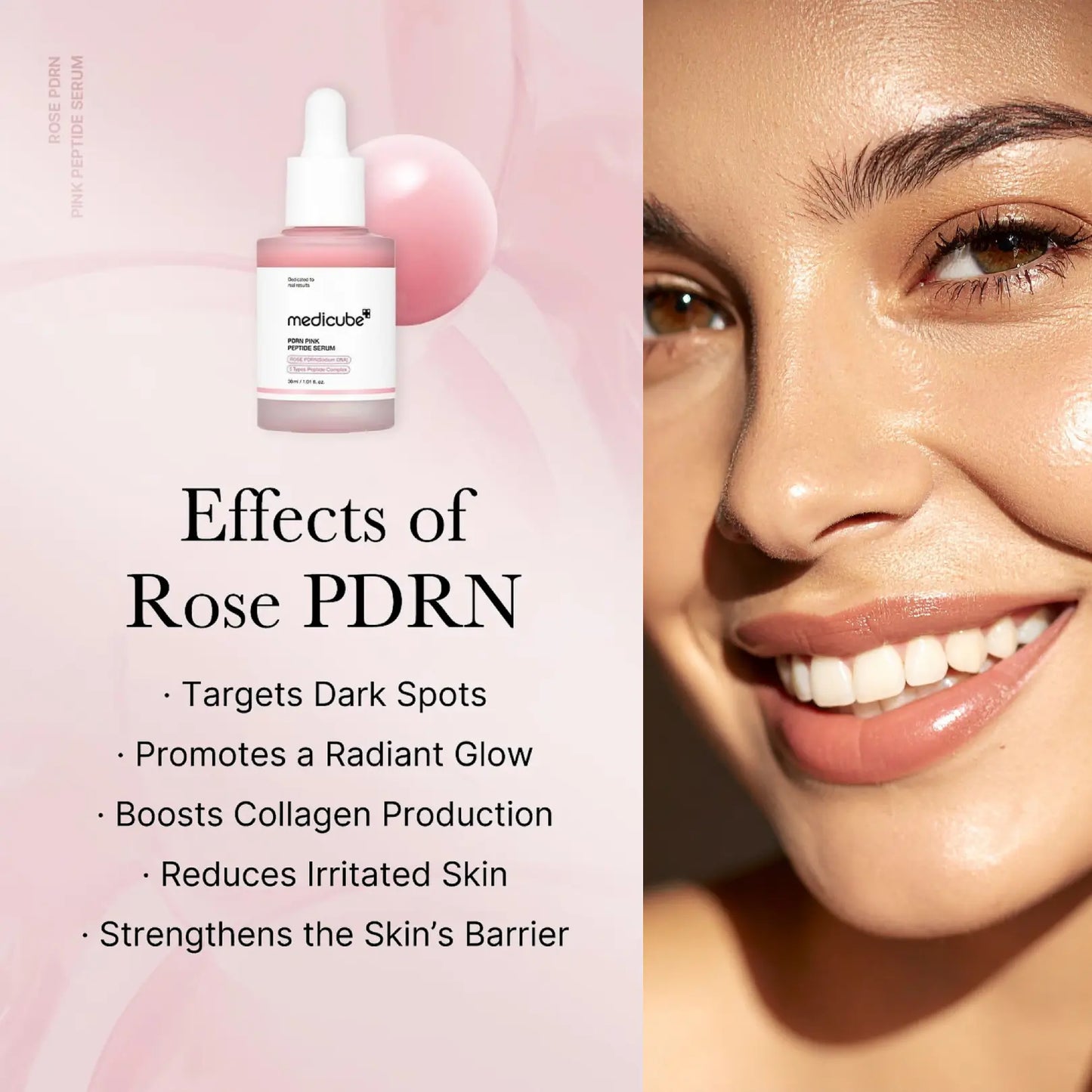 PDRN Pink Peptide Serum — Experience visible renewal in just 7 days